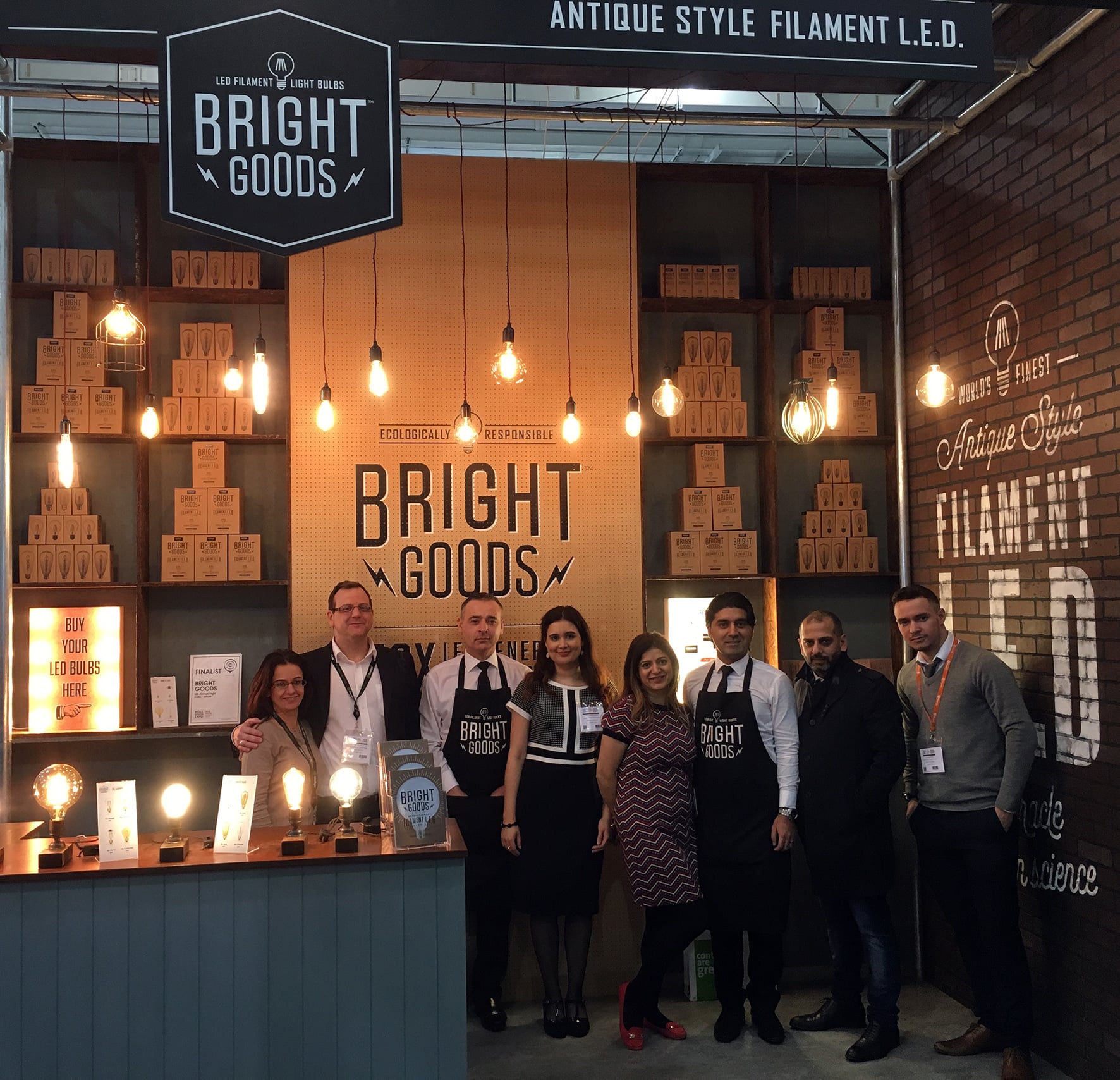 The Bright Goods team at Retail Design Expo 2016