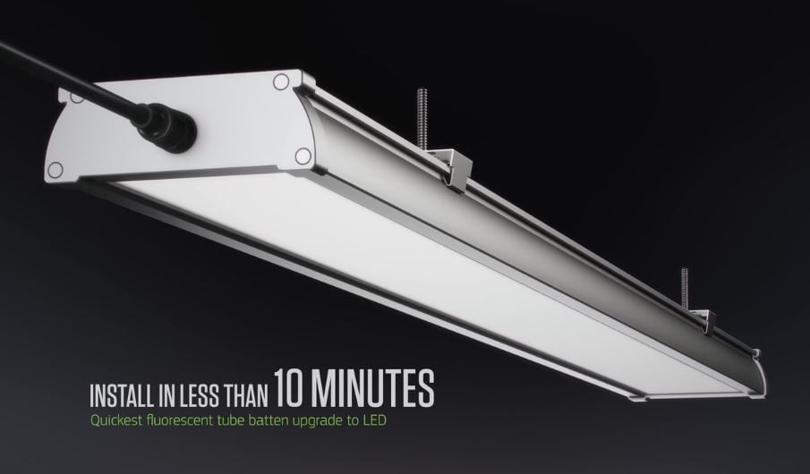 Goodlight G5 LED Batten install in less than 10 minutes