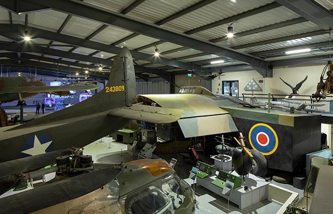 Army Flying Museum installs Goodlights GX1 Plus LED High Bays