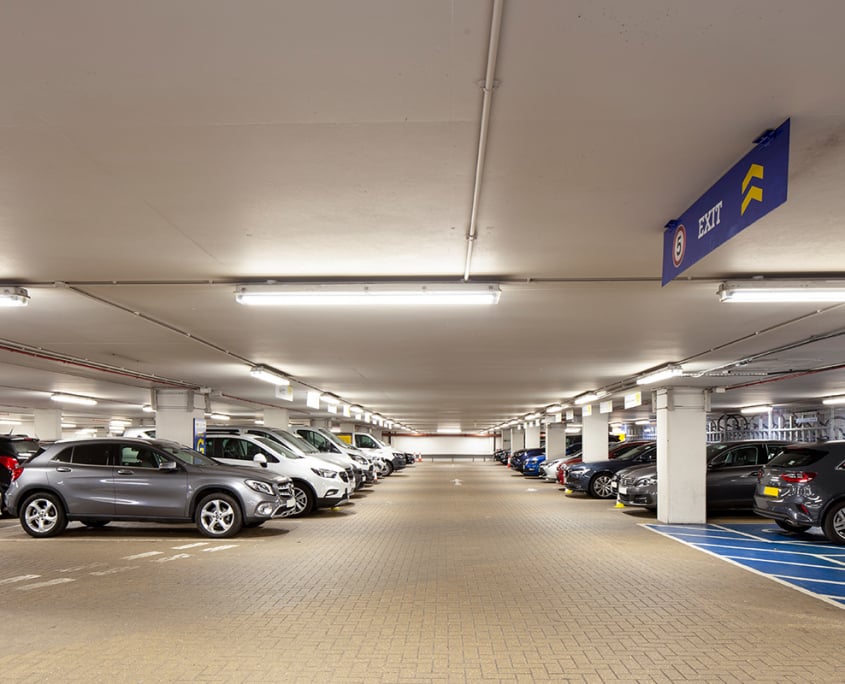 LED Lighting for Car Parks (Underground, Single & MultiStorey)