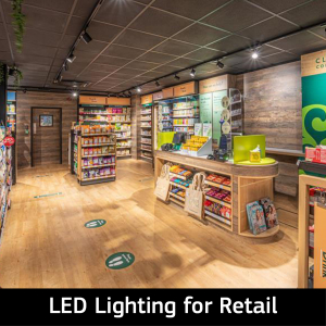 LED Lighting for retail Applications